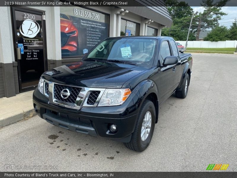 Midnight Black / Graphite/Steel 2019 Nissan Frontier SV King Cab 4x4
