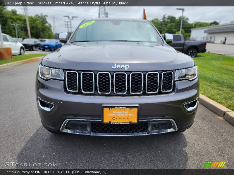 Granite Crystal Metallic / Black 2020 Jeep Grand Cherokee Limited 4x4