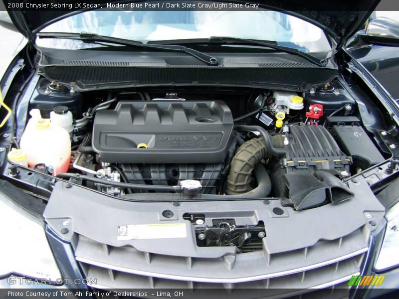 Modern Blue Pearl / Dark Slate Gray/Light Slate Gray 2008 Chrysler Sebring LX Sedan