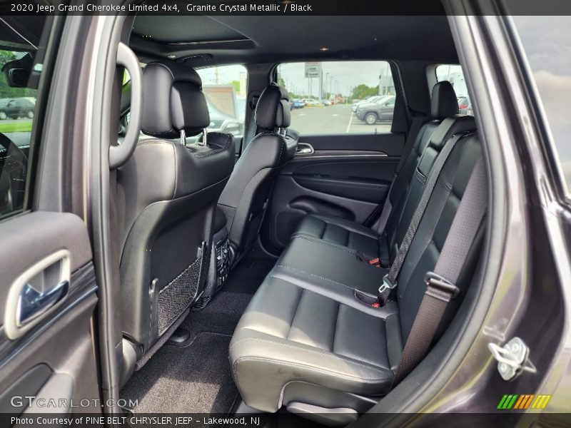 Rear Seat of 2020 Grand Cherokee Limited 4x4