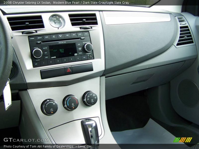 Modern Blue Pearl / Dark Slate Gray/Light Slate Gray 2008 Chrysler Sebring LX Sedan
