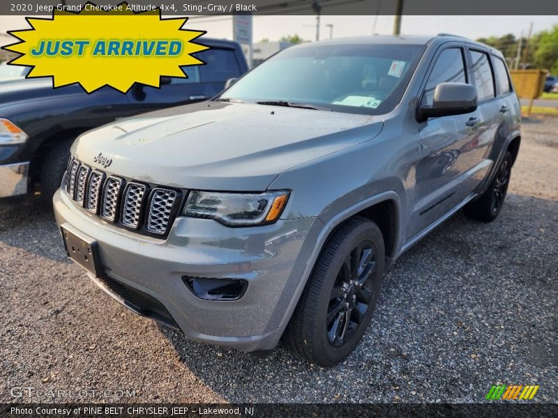 Sting-Gray / Black 2020 Jeep Grand Cherokee Altitude 4x4