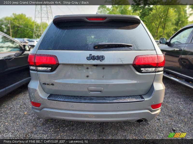 Sting-Gray / Black 2020 Jeep Grand Cherokee Altitude 4x4