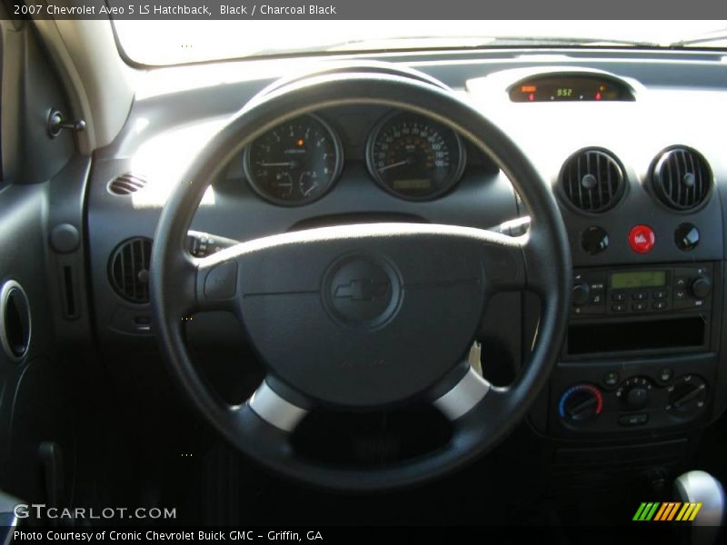 Black / Charcoal Black 2007 Chevrolet Aveo 5 LS Hatchback