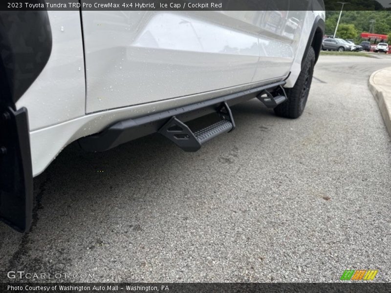 Ice Cap / Cockpit Red 2023 Toyota Tundra TRD Pro CrewMax 4x4 Hybrid