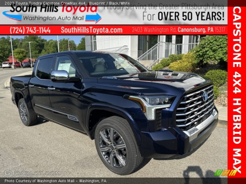 Blueprint / Black/White 2023 Toyota Tundra Capstone CrewMax 4x4