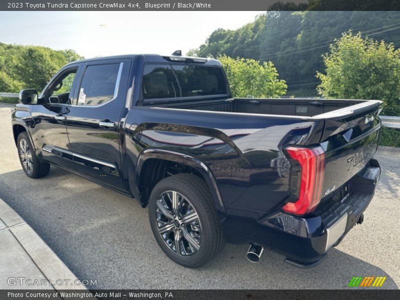 Blueprint / Black/White 2023 Toyota Tundra Capstone CrewMax 4x4