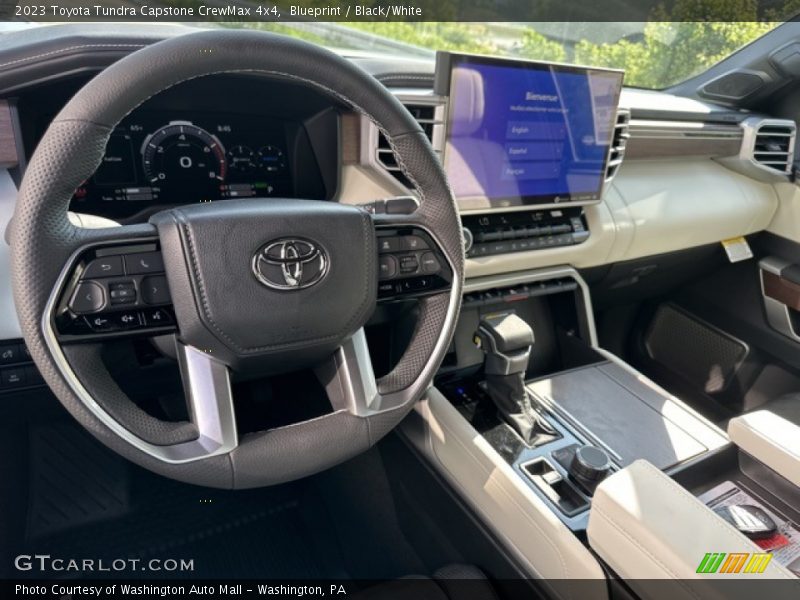 Front Seat of 2023 Tundra Capstone CrewMax 4x4
