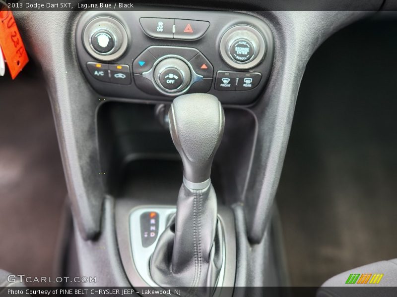 Laguna Blue / Black 2013 Dodge Dart SXT