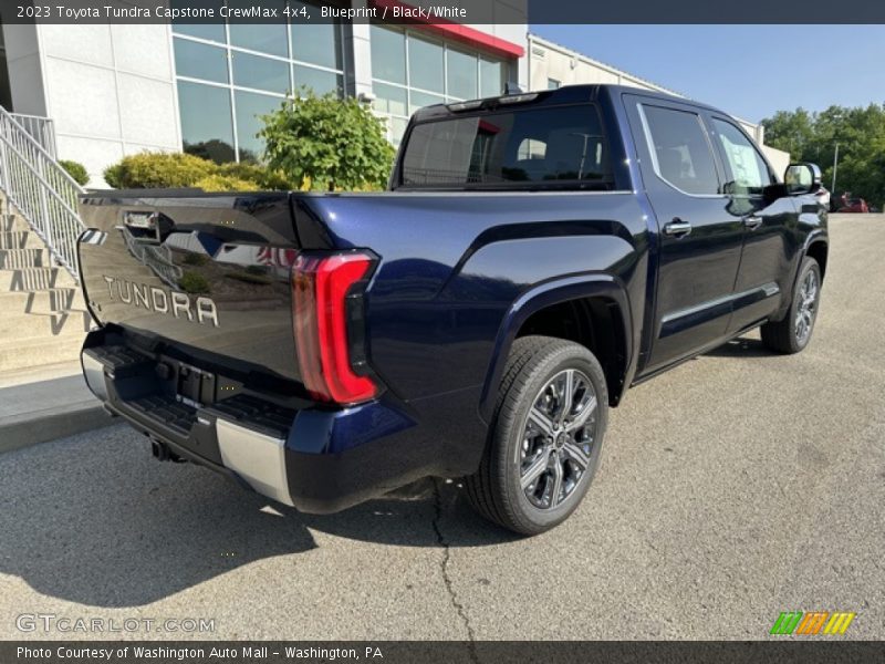 Blueprint / Black/White 2023 Toyota Tundra Capstone CrewMax 4x4