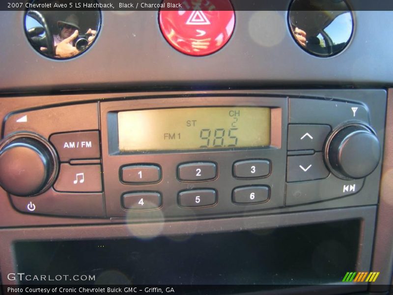 Black / Charcoal Black 2007 Chevrolet Aveo 5 LS Hatchback