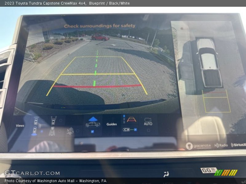 Blueprint / Black/White 2023 Toyota Tundra Capstone CrewMax 4x4