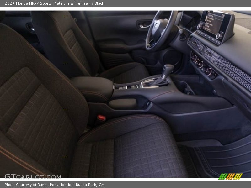 Front Seat of 2024 HR-V Sport