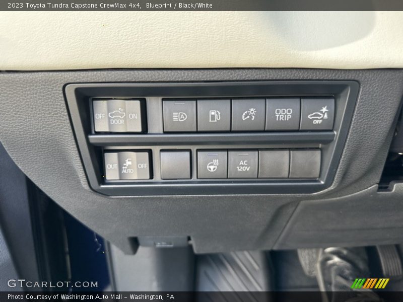 Controls of 2023 Tundra Capstone CrewMax 4x4