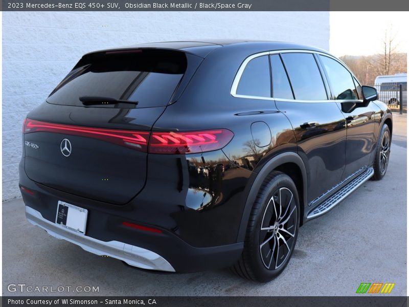 Obsidian Black Metallic / Black/Space Gray 2023 Mercedes-Benz EQS 450+ SUV