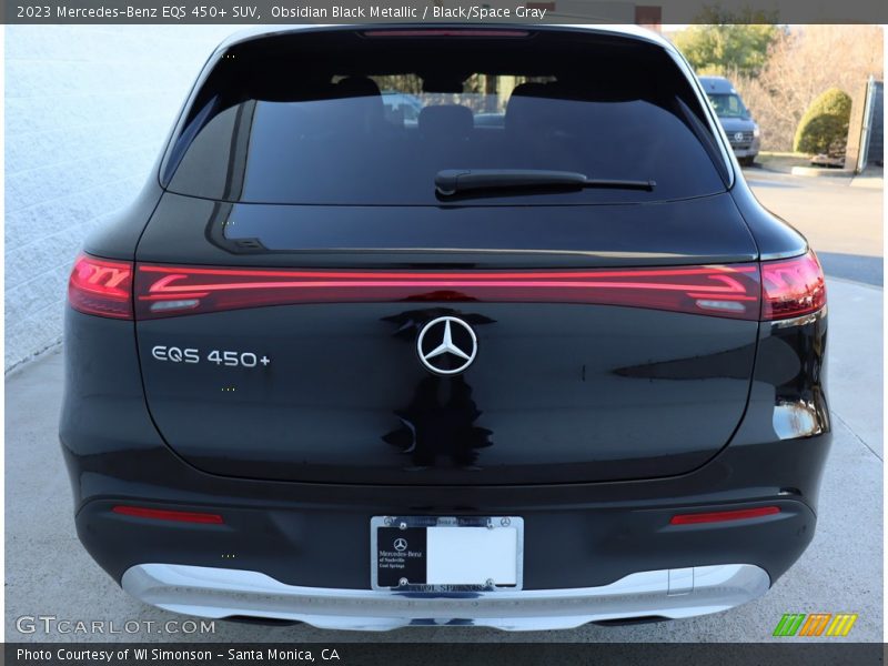 Obsidian Black Metallic / Black/Space Gray 2023 Mercedes-Benz EQS 450+ SUV