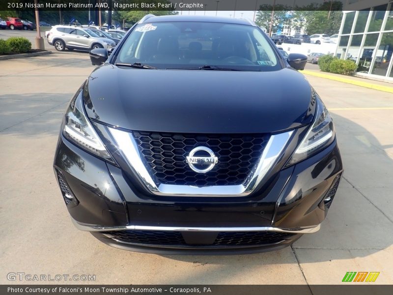 Magnetic Black Pearl / Graphite 2019 Nissan Murano Platinum AWD