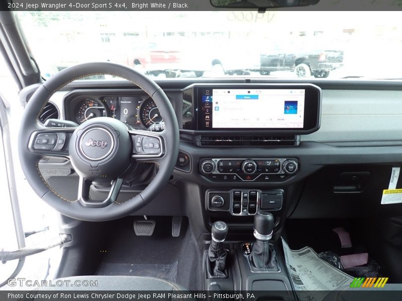  2024 Wrangler 4-Door Sport S 4x4 Black Interior