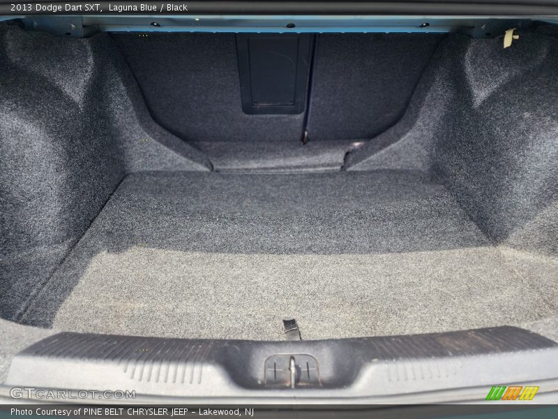 Laguna Blue / Black 2013 Dodge Dart SXT