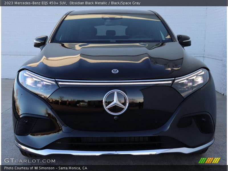 Obsidian Black Metallic / Black/Space Gray 2023 Mercedes-Benz EQS 450+ SUV