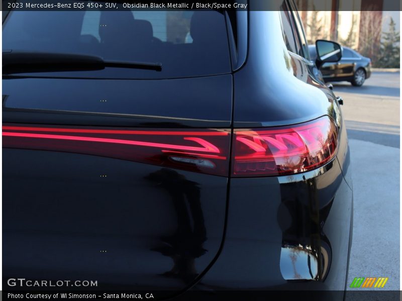 Obsidian Black Metallic / Black/Space Gray 2023 Mercedes-Benz EQS 450+ SUV