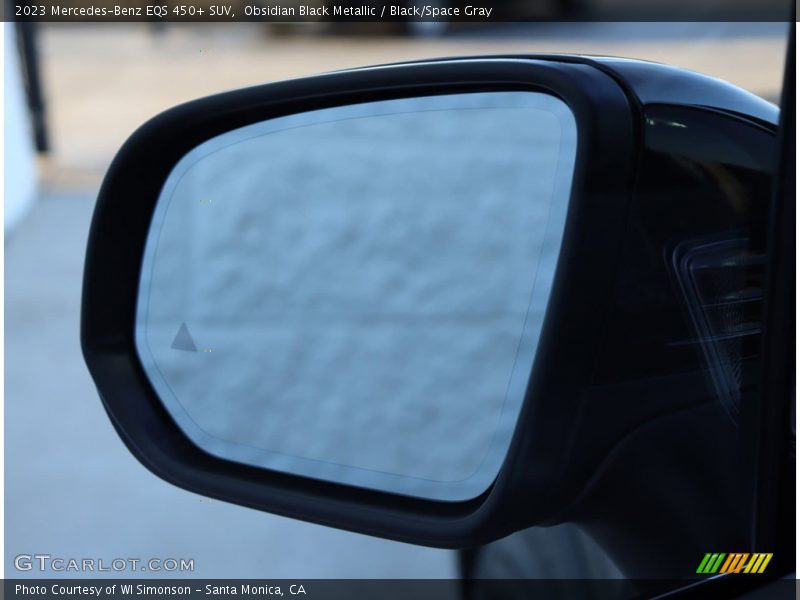 Obsidian Black Metallic / Black/Space Gray 2023 Mercedes-Benz EQS 450+ SUV