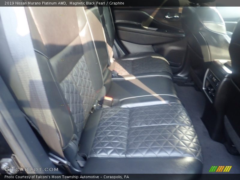 Rear Seat of 2019 Murano Platinum AWD