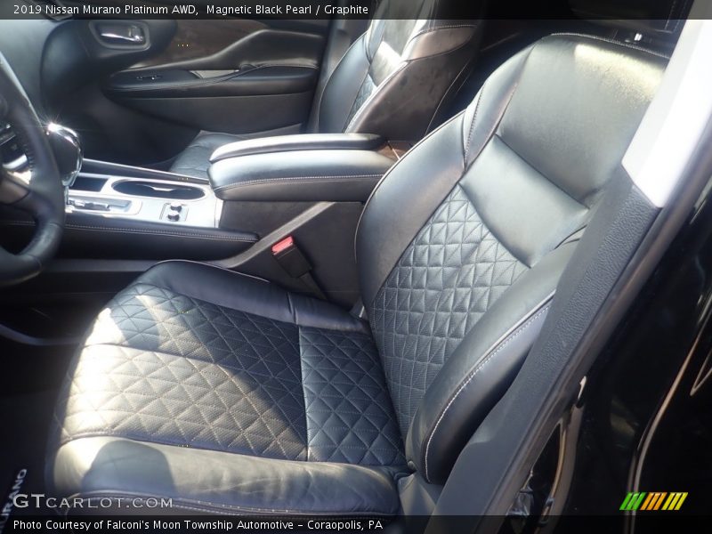 Front Seat of 2019 Murano Platinum AWD