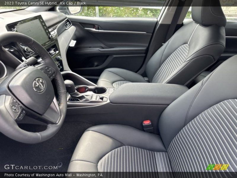 Front Seat of 2023 Camry SE Hybrid