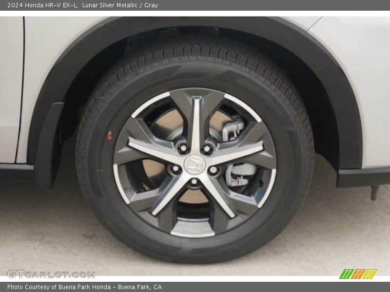 Lunar Silver Metallic / Gray 2024 Honda HR-V EX-L