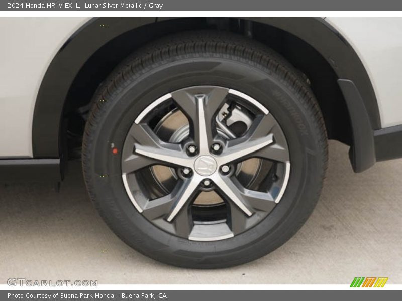 Lunar Silver Metallic / Gray 2024 Honda HR-V EX-L