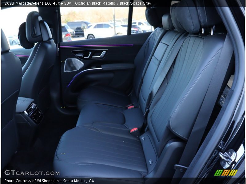 Rear Seat of 2023 EQS 450+ SUV