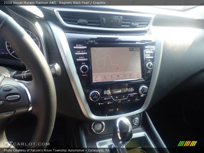 Magnetic Black Pearl / Graphite 2019 Nissan Murano Platinum AWD
