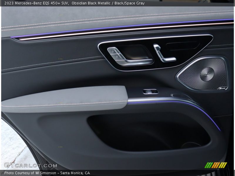 Door Panel of 2023 EQS 450+ SUV