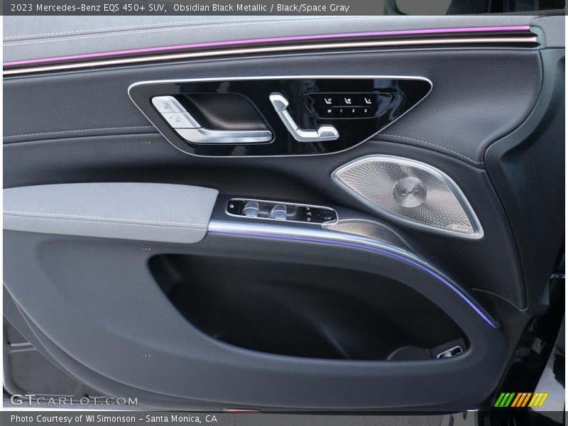 Door Panel of 2023 EQS 450+ SUV