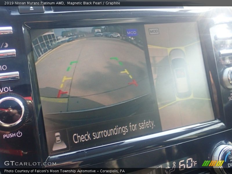 Magnetic Black Pearl / Graphite 2019 Nissan Murano Platinum AWD