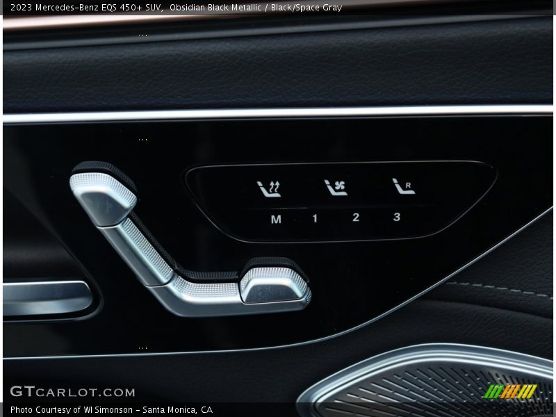 Door Panel of 2023 EQS 450+ SUV