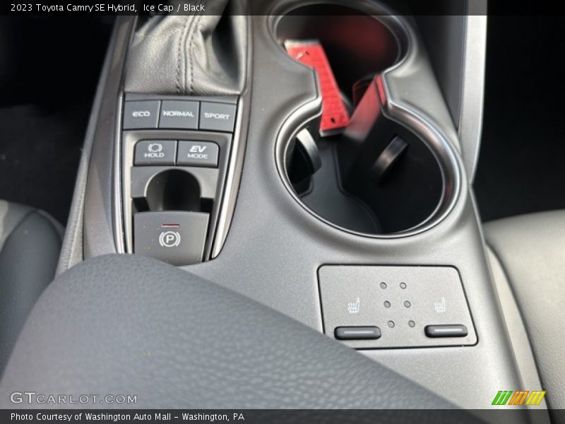 Controls of 2023 Camry SE Hybrid