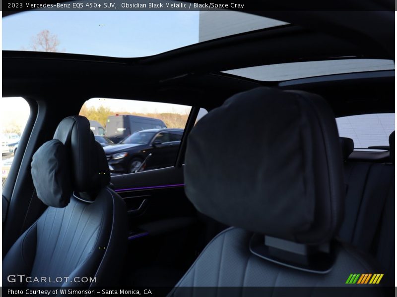 Obsidian Black Metallic / Black/Space Gray 2023 Mercedes-Benz EQS 450+ SUV
