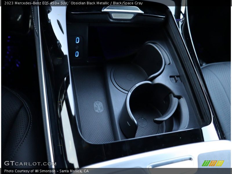 Obsidian Black Metallic / Black/Space Gray 2023 Mercedes-Benz EQS 450+ SUV