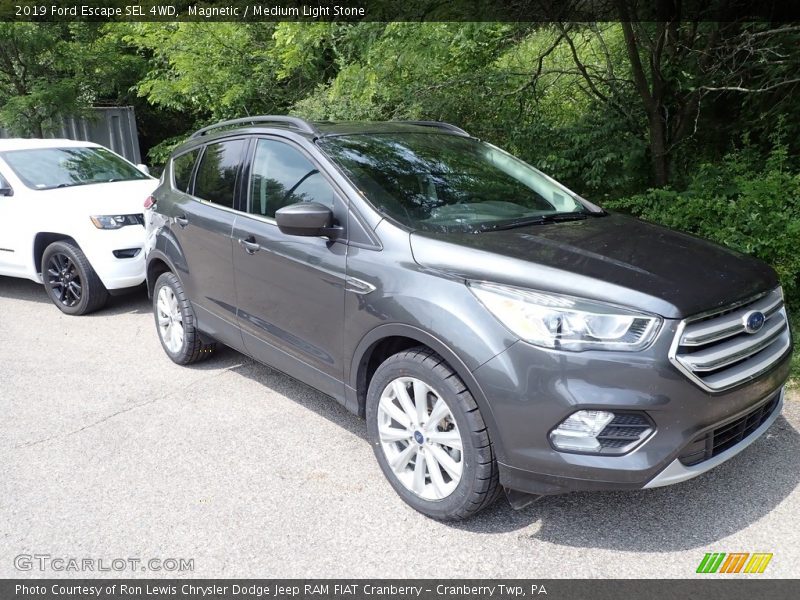 Magnetic / Medium Light Stone 2019 Ford Escape SEL 4WD