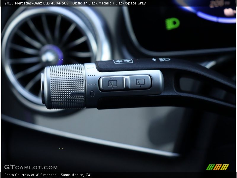 Obsidian Black Metallic / Black/Space Gray 2023 Mercedes-Benz EQS 450+ SUV