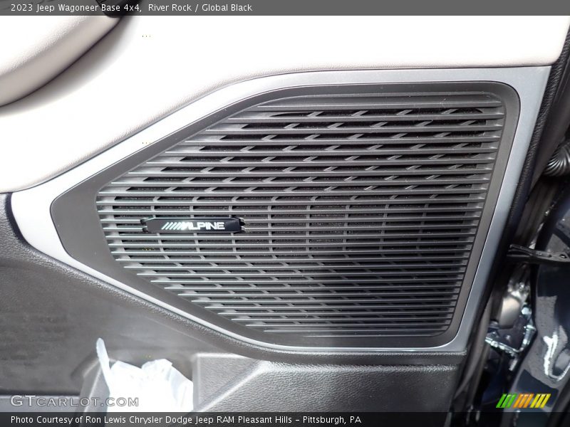River Rock / Global Black 2023 Jeep Wagoneer Base 4x4