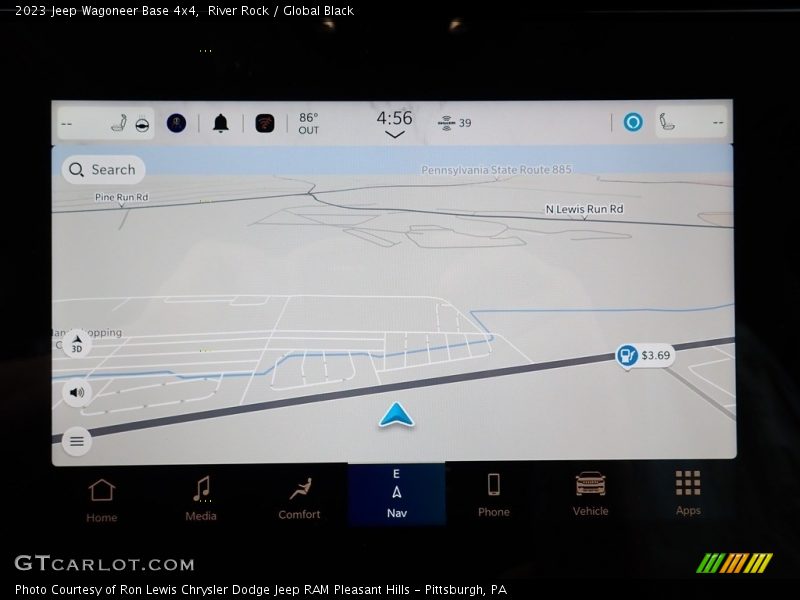 River Rock / Global Black 2023 Jeep Wagoneer Base 4x4