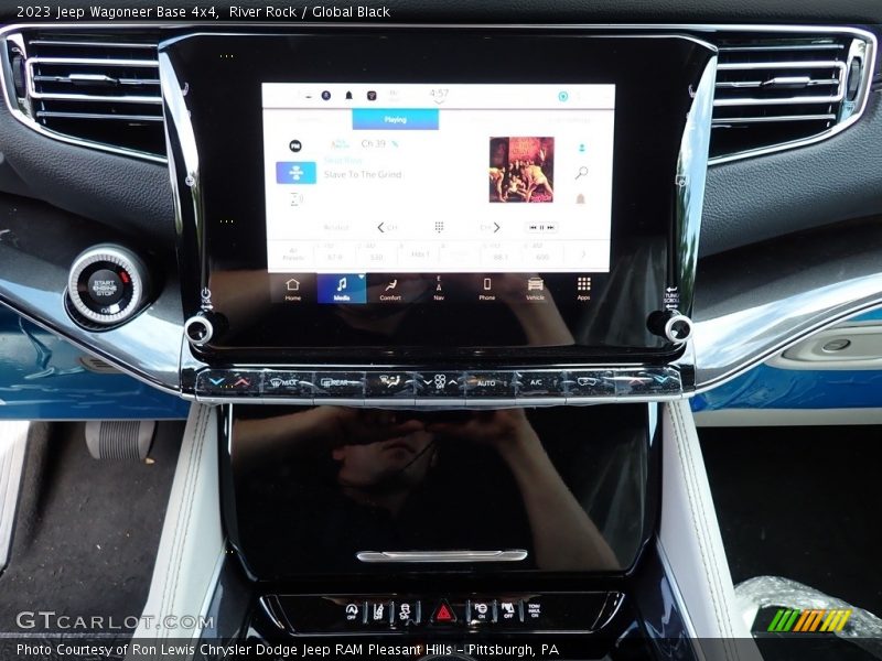 River Rock / Global Black 2023 Jeep Wagoneer Base 4x4