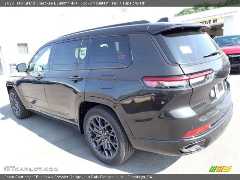 Rocky Mountain Pearl / Tupelo/Black 2023 Jeep Grand Cherokee L Summit 4x4