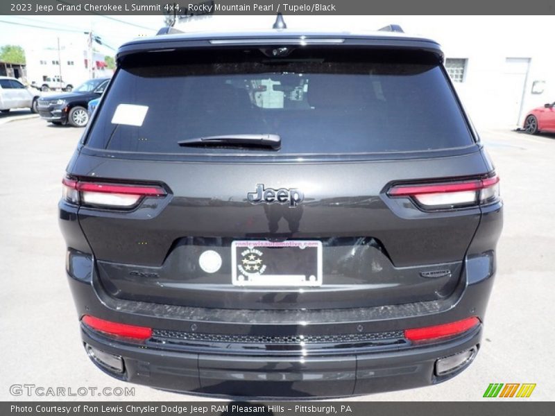 Rocky Mountain Pearl / Tupelo/Black 2023 Jeep Grand Cherokee L Summit 4x4