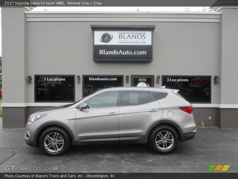 Mineral Gray / Gray 2017 Hyundai Santa Fe Sport AWD