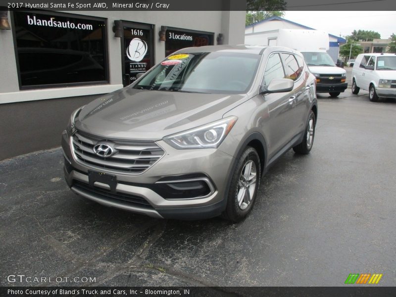 Mineral Gray / Gray 2017 Hyundai Santa Fe Sport AWD