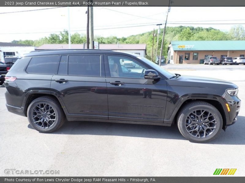 Rocky Mountain Pearl / Tupelo/Black 2023 Jeep Grand Cherokee L Summit 4x4